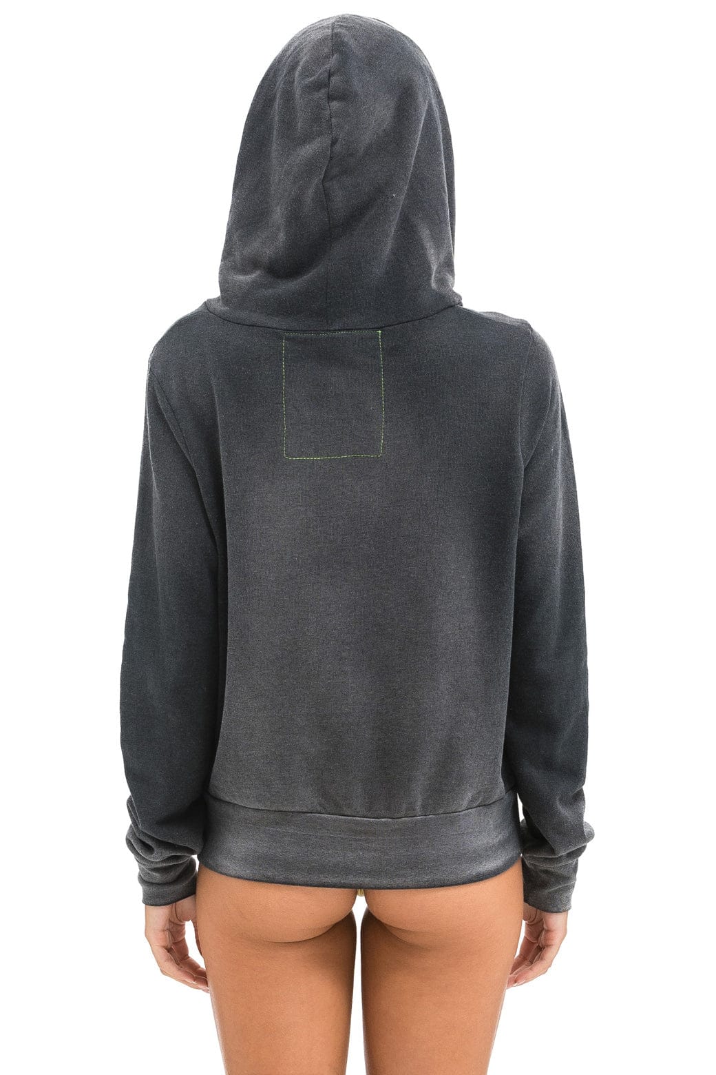 5 STRIPE HOODIE - FADED SMOKE - Image 9