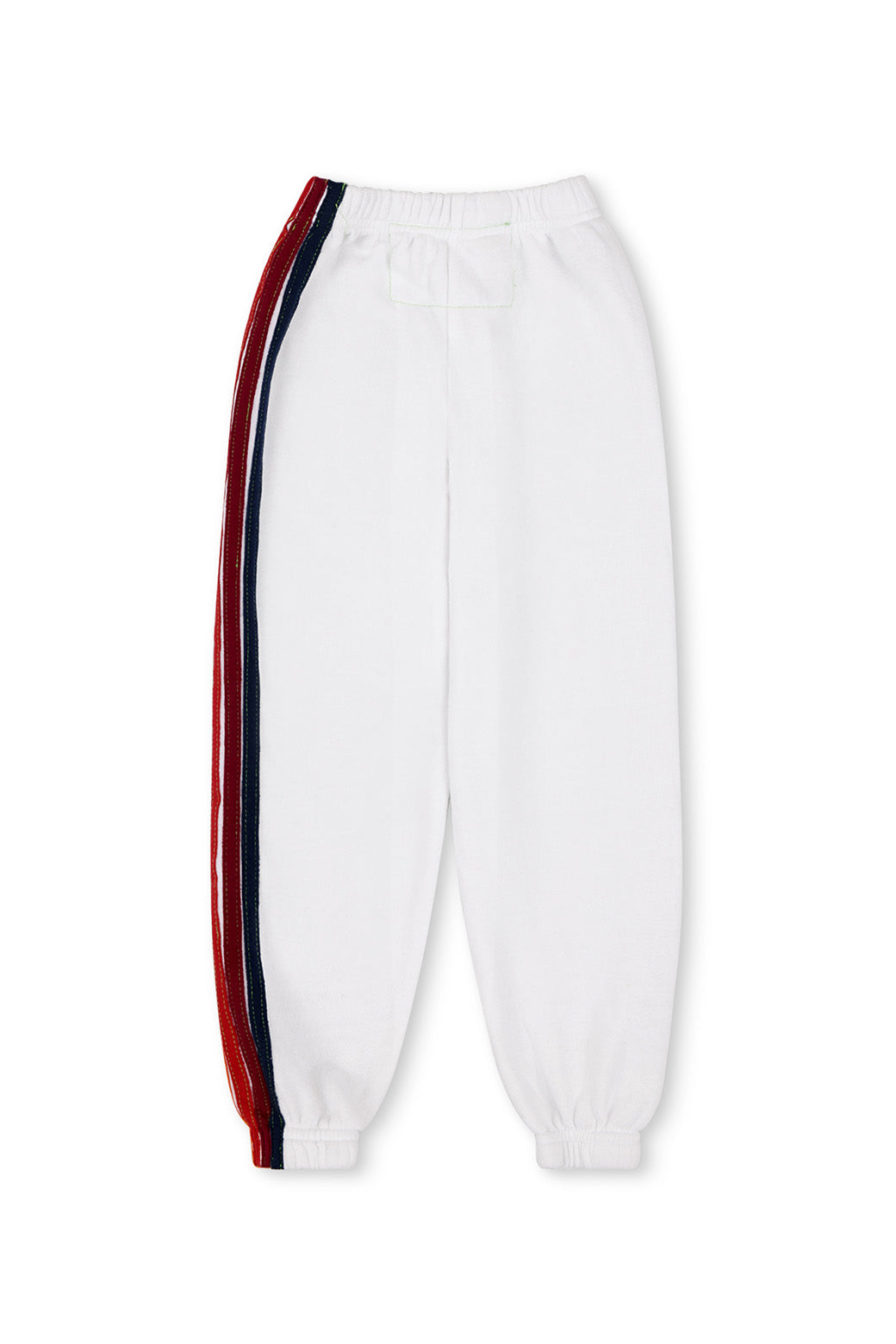 KID'S 5 STRIPE SWEATPANTS - WHITE - Image 3
