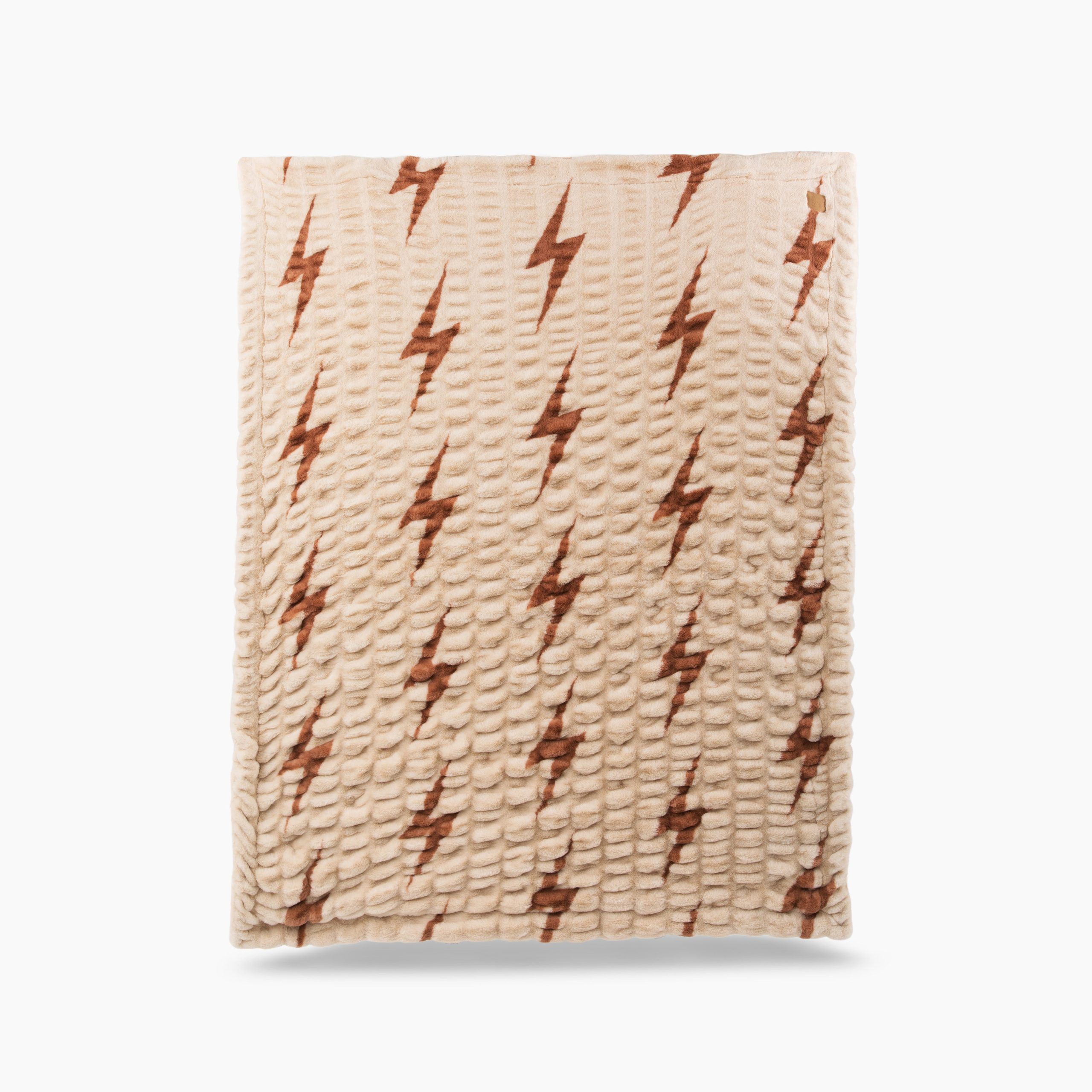 Aviator Nation x Lola Blanket - Beige // Copper Bolt - Image 3