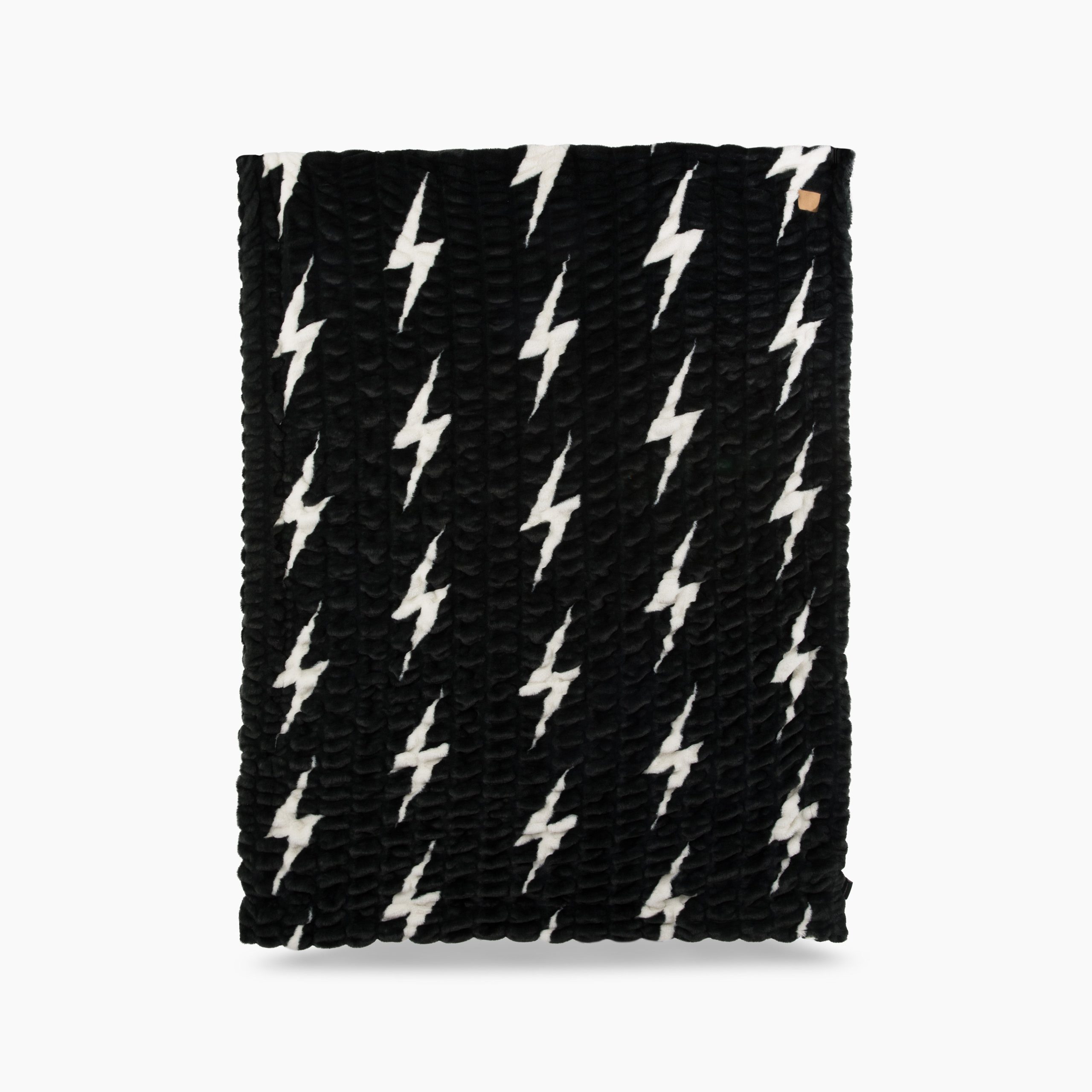 Aviator Nation x Lola Blanket - Black // White Bolt - Image 3