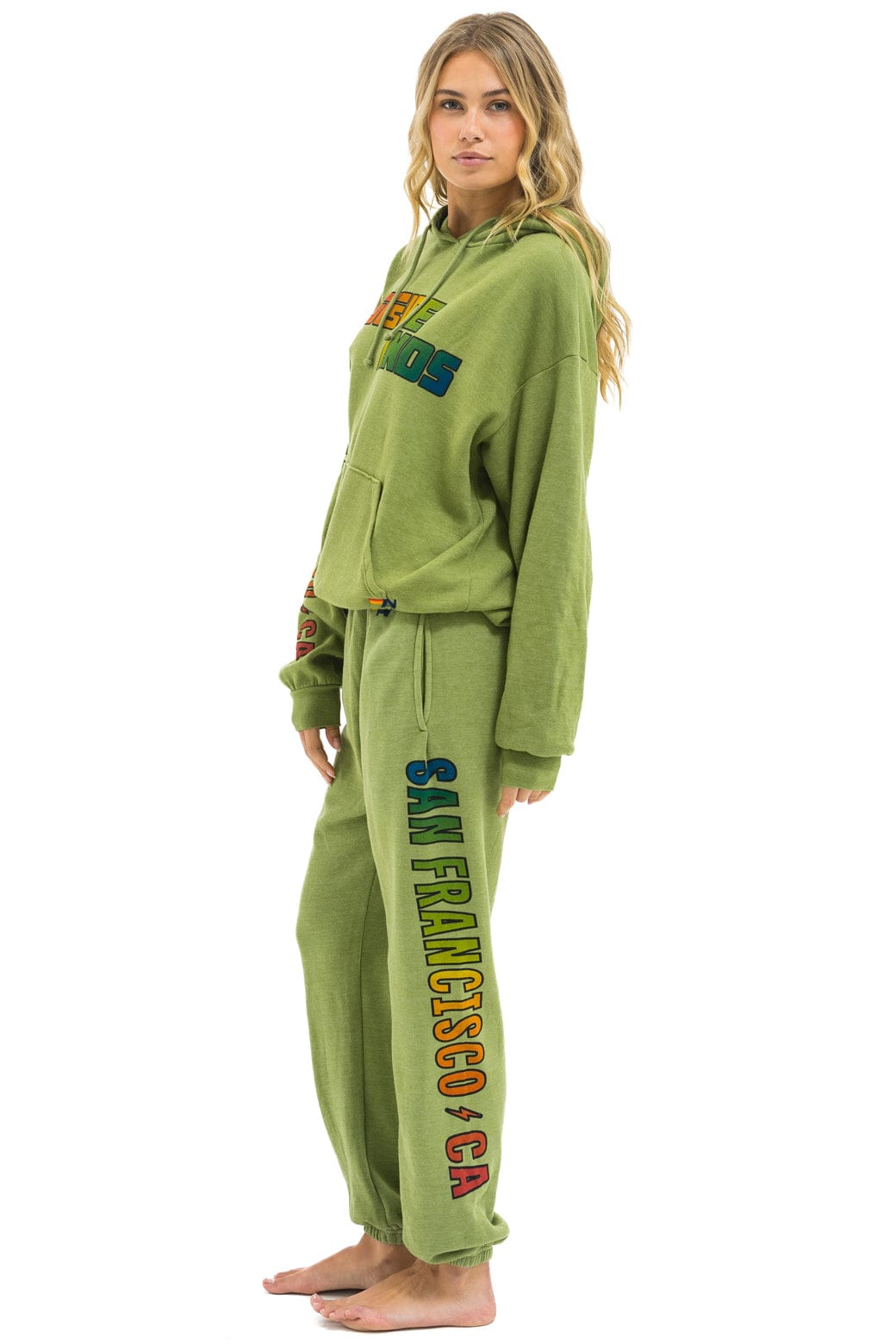 OUTSIDE LANDS 2025 UNISEX SWEATPANTS - JUNGLE GREEN - Image 2
