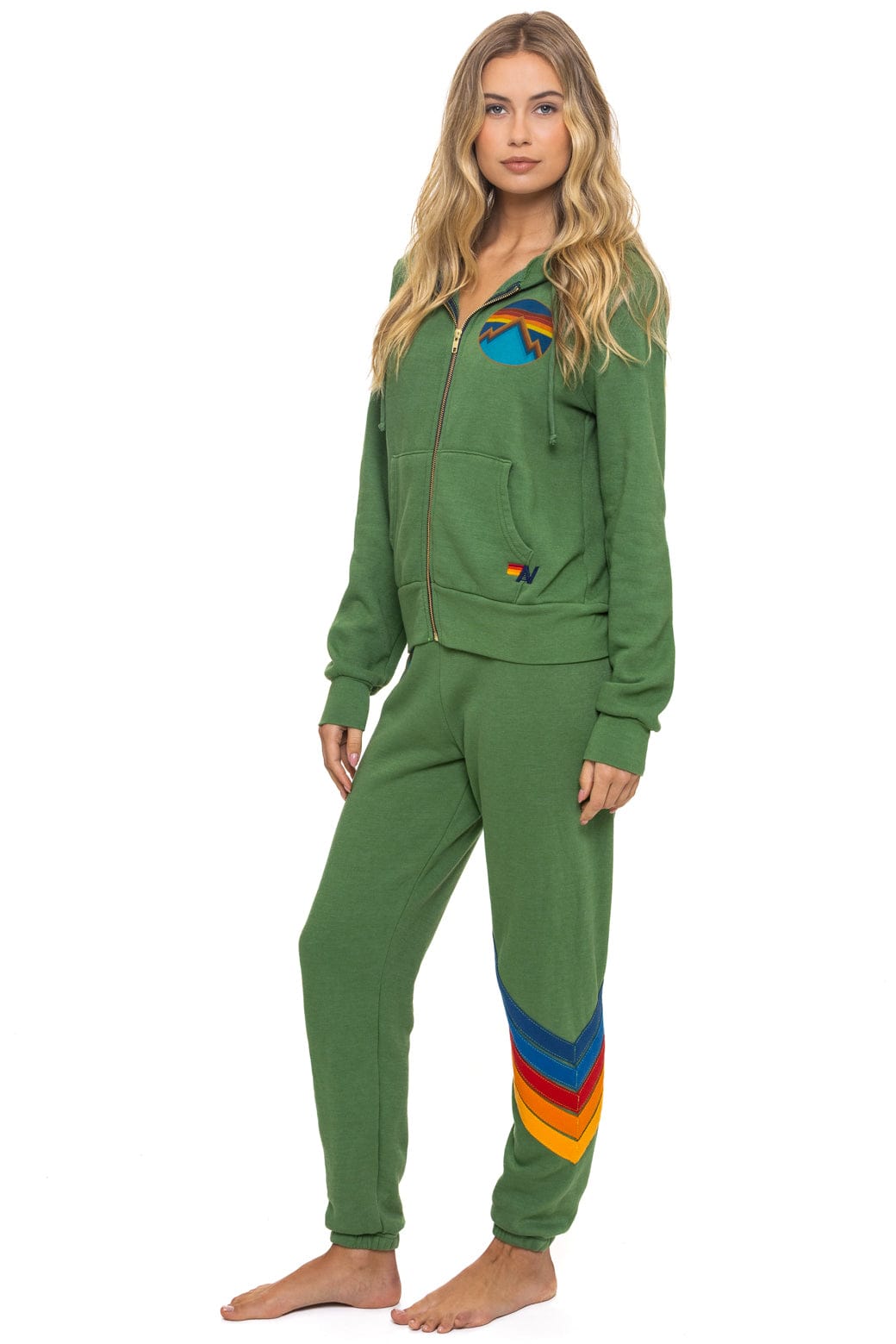 ALL SEASONS CIRCLE ZIP HOODIE - PALM - Image 13