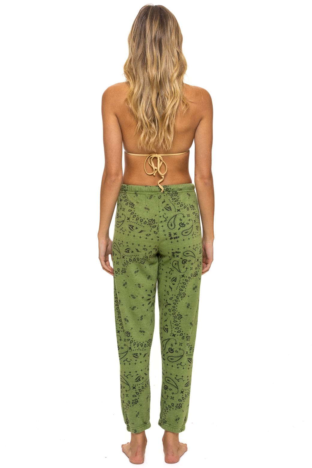 BANDANA SWEATPANTS - JUNGLE GREEN - Image 6
