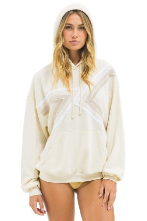 BLAZE PULLOVER HOODIE RELAXED - VINTAGE WHITE // VINTAGE WHITE