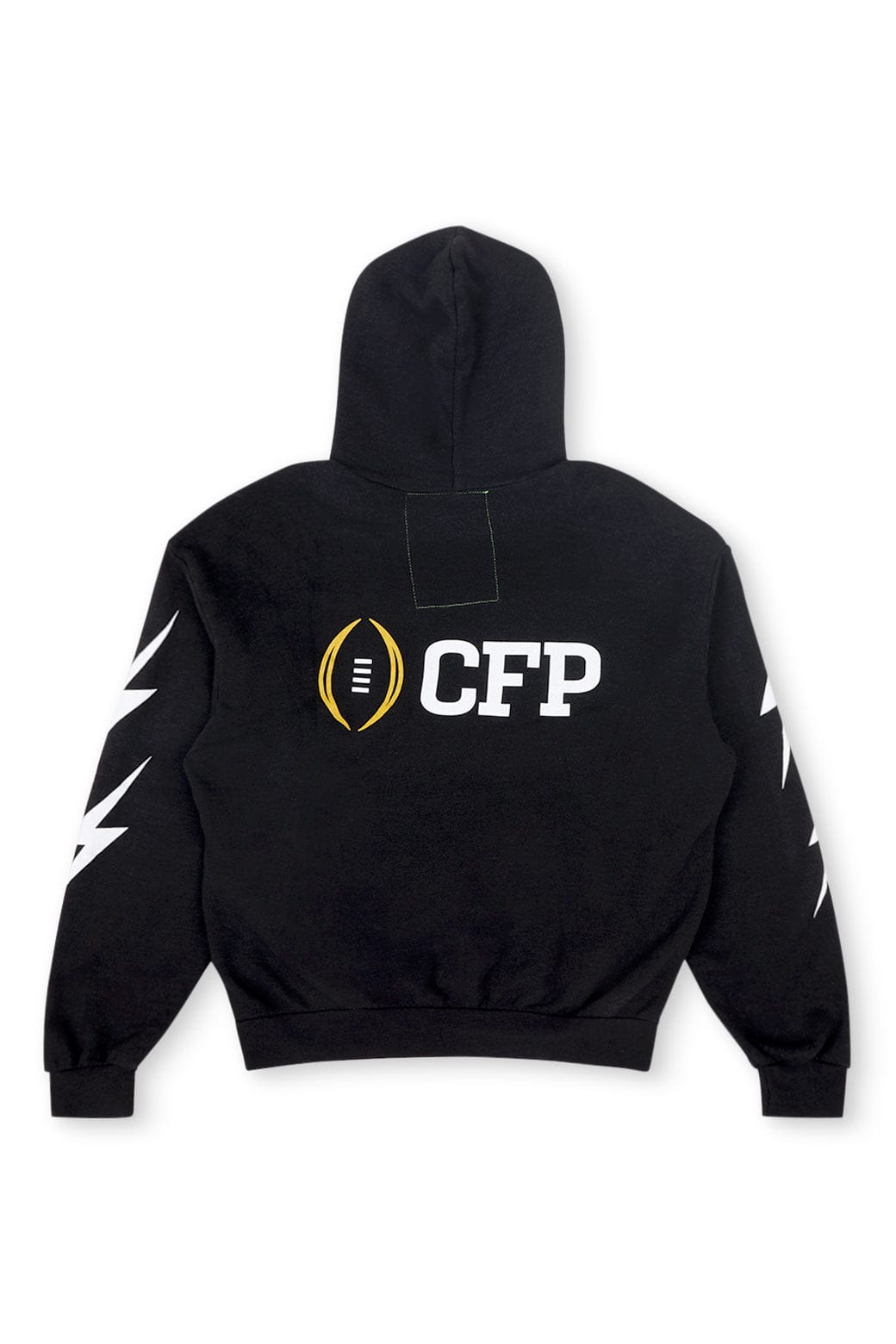 CFP NATIONAL CHAMPIONSHIP 2025 UNISEX RELAXED PULLOVER HOODIE - BLACK - Image 5