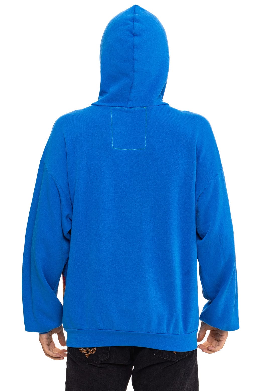 MOUNTAIN STITCH CHEVRON PULLOVER HOODIE RELAXED - ADVENTURE BLUE - Image 11