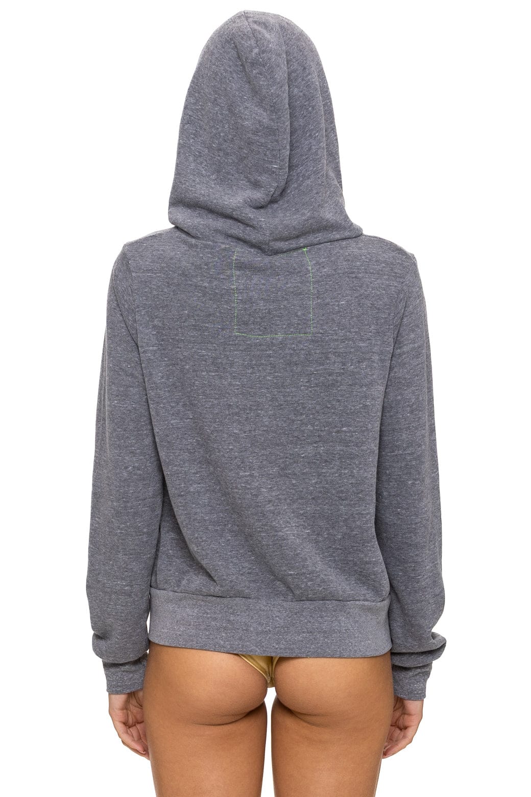 ALL SEASONS CIRCLE ZIP HOODIE - HEATHER GREY - Image 7