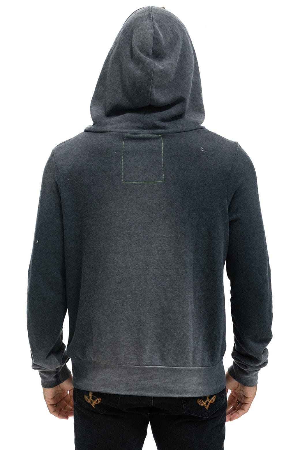 5 STRIPE HOODIE - FADED SMOKE - Image 10