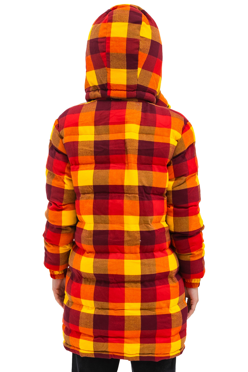PLAID UNISEX LONG TREKKER JACKET - SURFY PLAID - Image 6