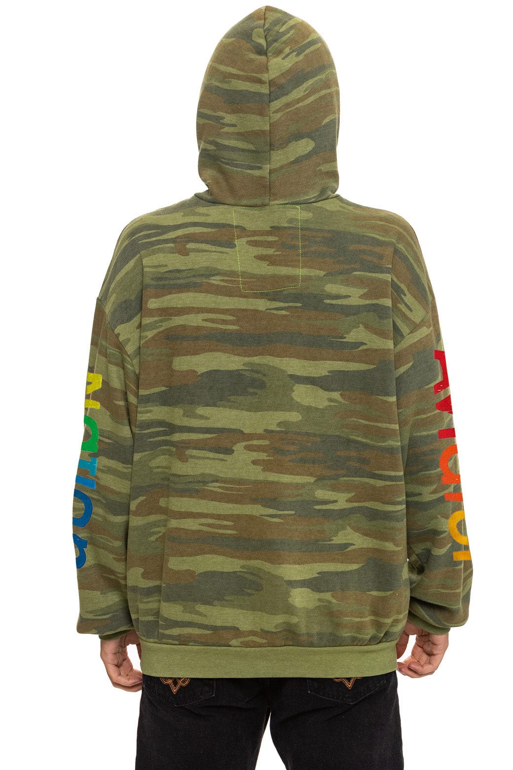 AVIATOR NATION RELAXED PULLOVER HOODIE - CAMO - Image 3
