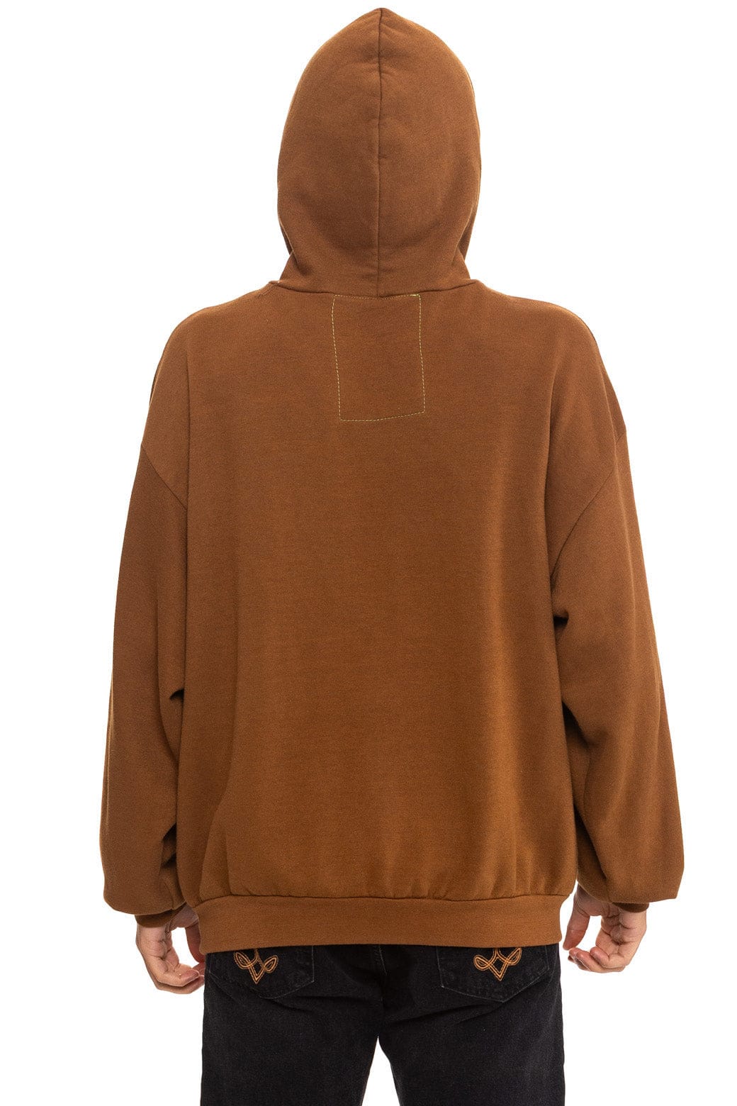 LOCALS ONLY RELAXED PULLOVER HOODIE - CINNAMON - Image 4