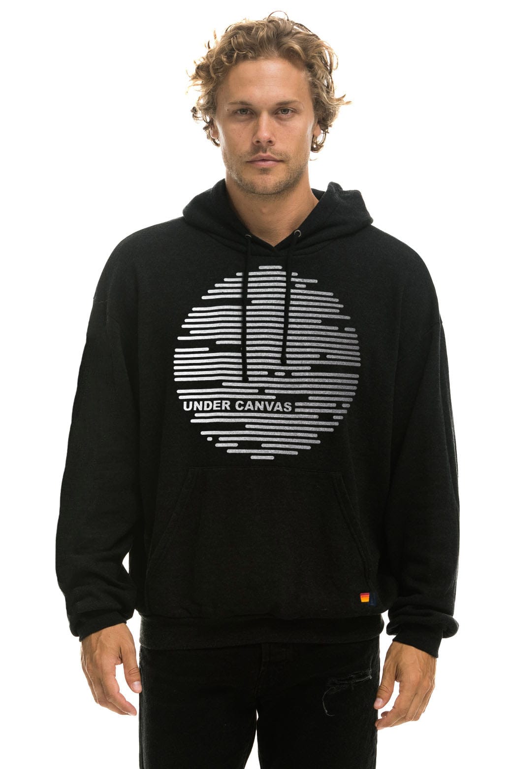 UNDER CANVAS 2025 RELAXED PULLOVER HOODIE - BLACK - Image 2