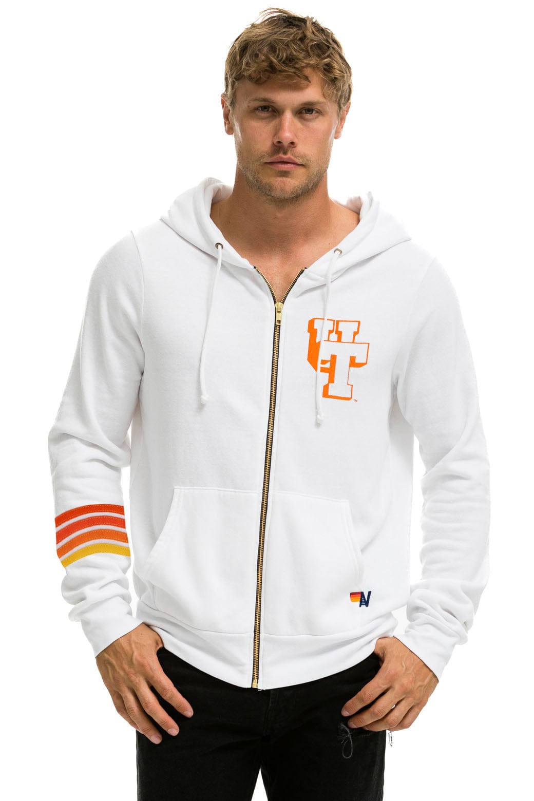 UNIVERSITY OF TENNESSEE SMOKEY ZIP HOODIE - WHITE - Image 2