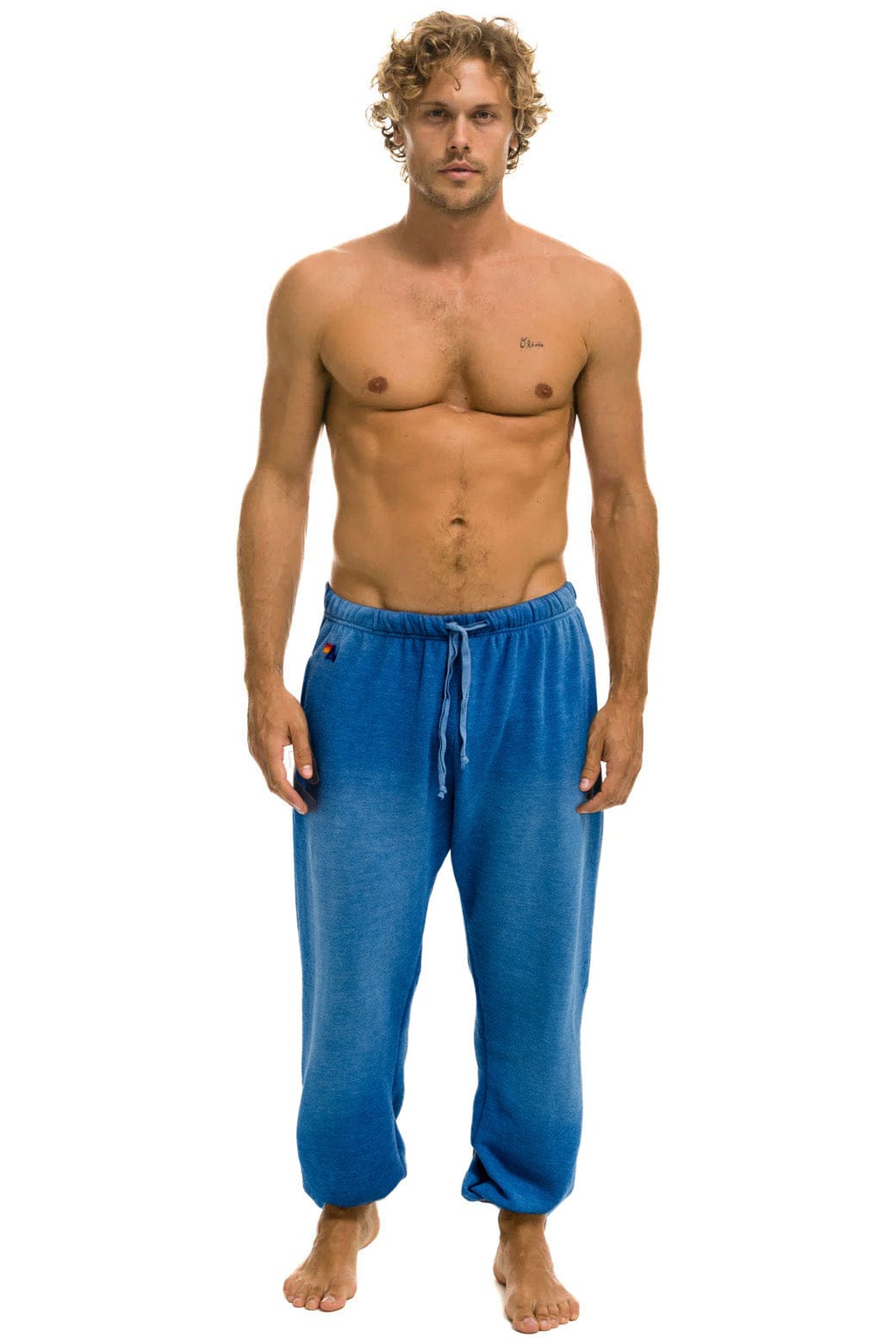 BOLT STITCH SWEATPANTS - FADED WATER - Image 2