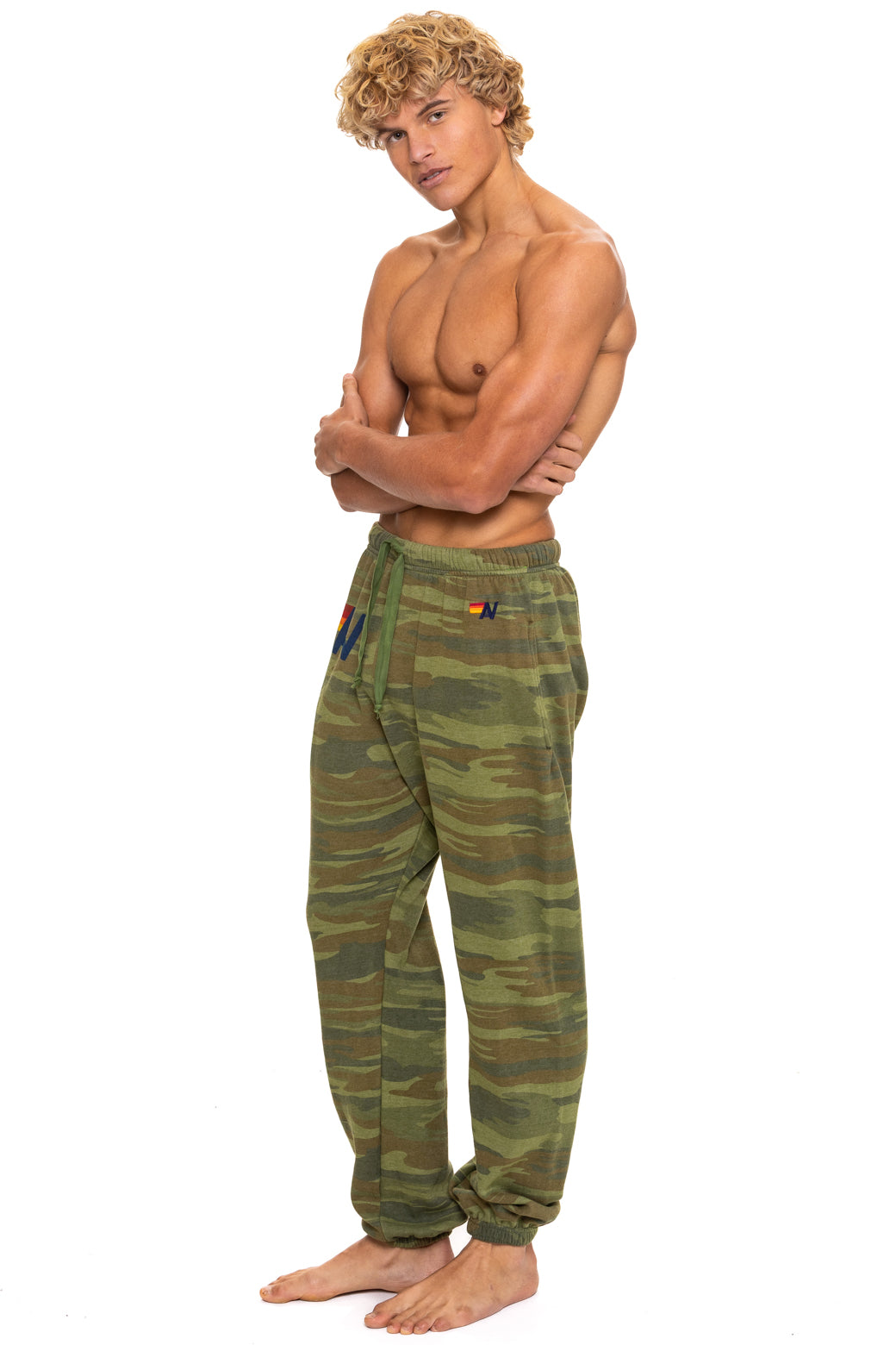 LOGO SWEATPANTS - CAMO - Image 3