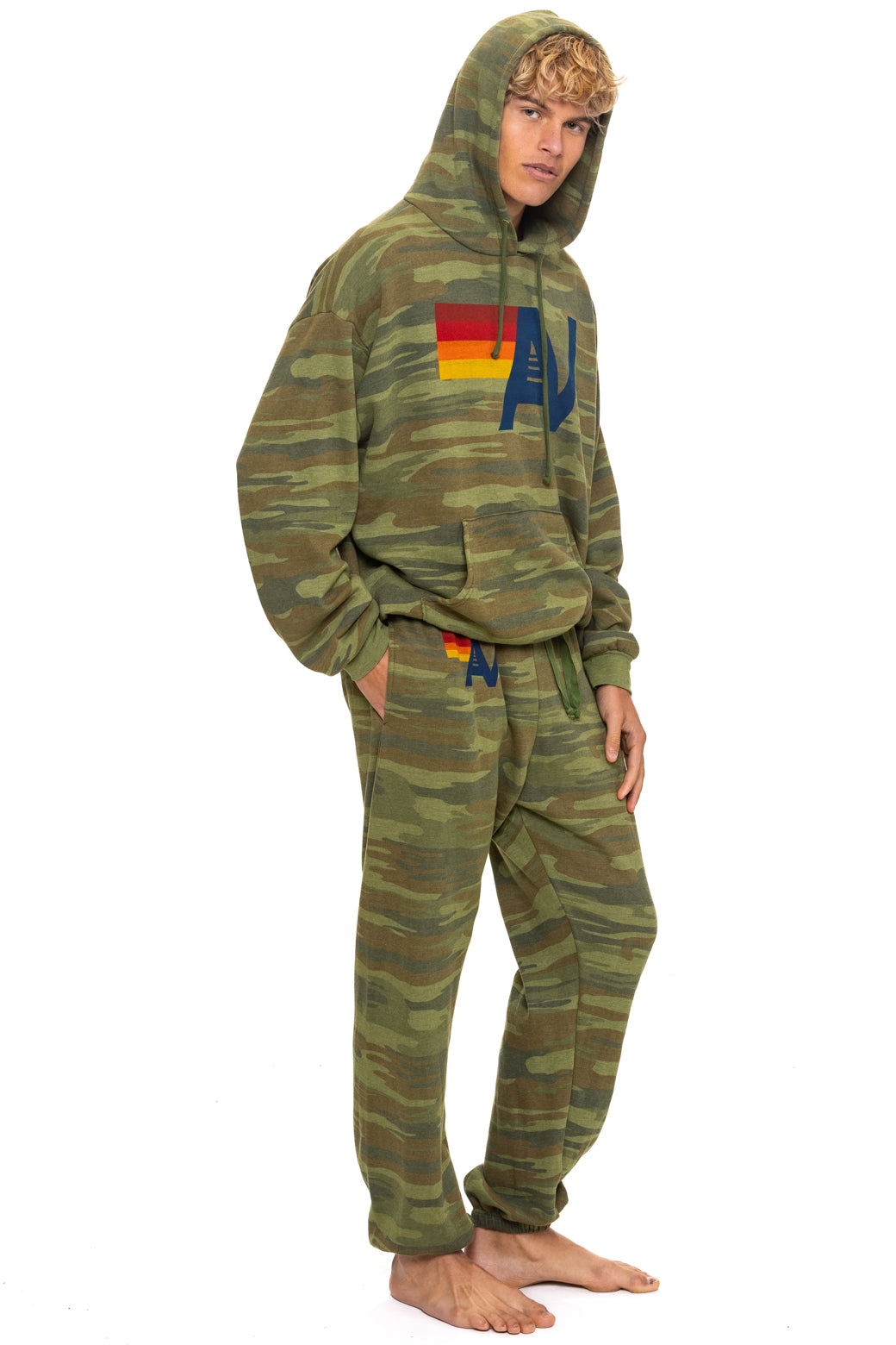 LOGO SWEATPANTS - CAMO - Image 5