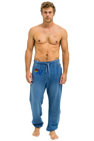 VINTAGE LOGO SWEATPANTS - FADED WATER