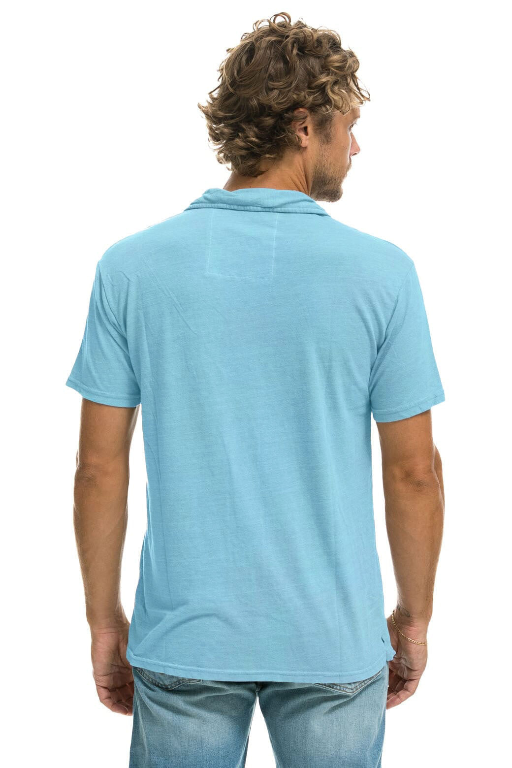 AVIATOR NATION POLO - AQUA - Image 2