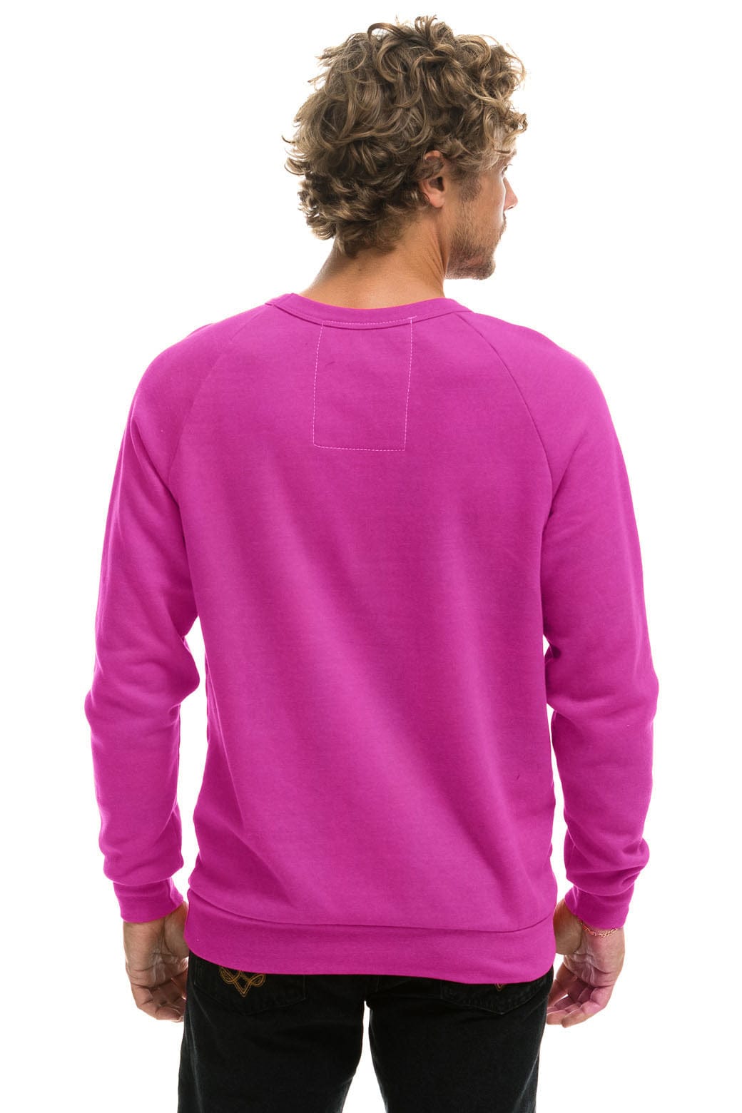 LOGO SWEATSHIRT - MAGENTA - Image 4