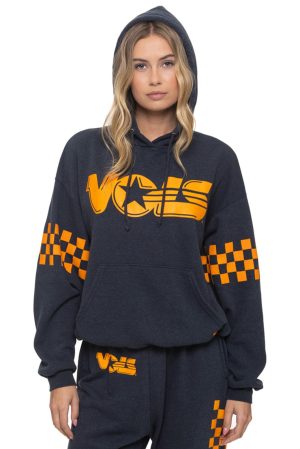 UNIVERSITY OF TENNESSEE VOLS RELAXED PULLOVER HOODIE - CHARCOAL