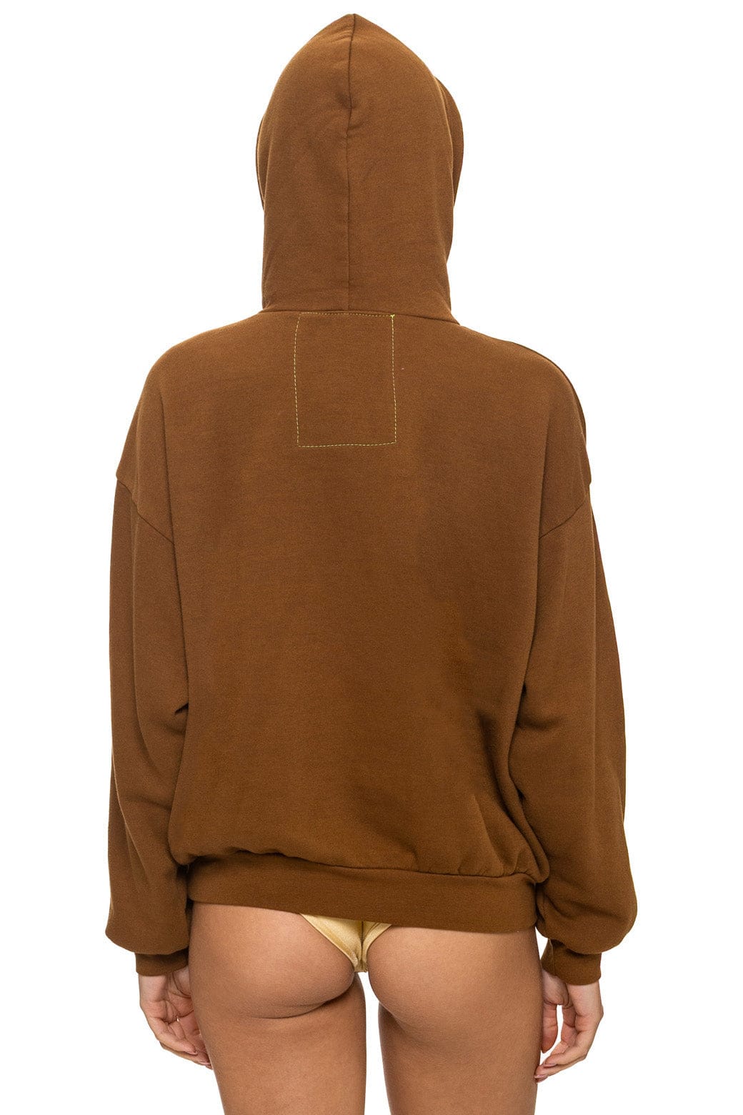 LOCALS ONLY RELAXED PULLOVER HOODIE - CINNAMON - Image 3