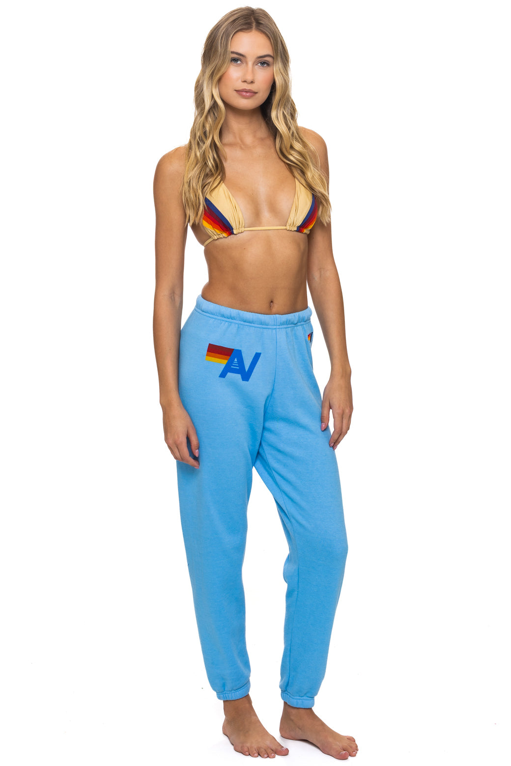 LOGO SWEATPANTS - SKY - Image 2