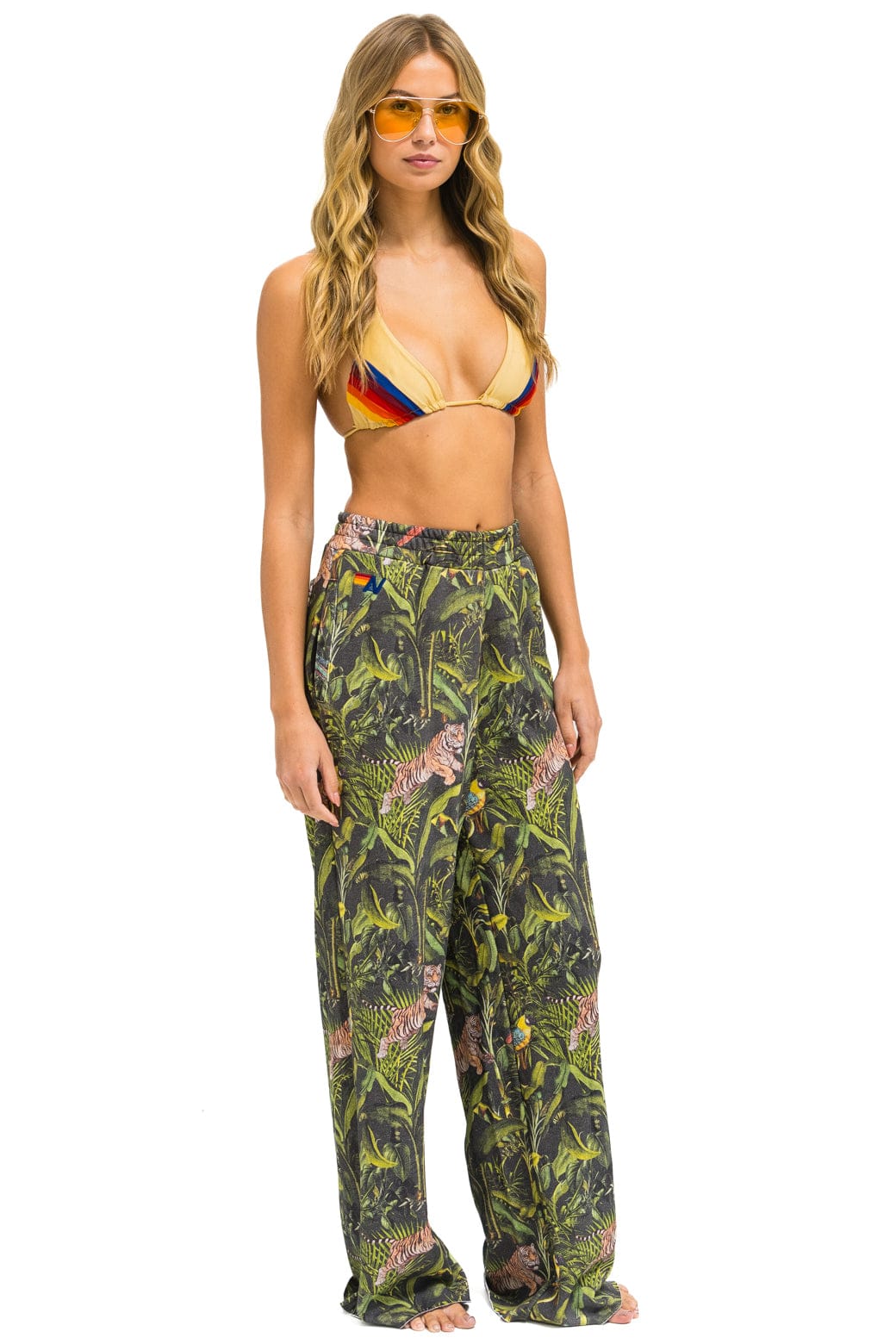 JUNGLE WIDE LEG POCKET SWEATPANTS - VINTAGE CHARCOAL - Image 2