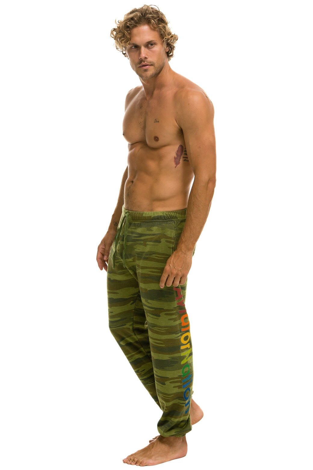 AVIATOR NATION MILL VALLEY SWEATPANTS - CAMO - Image 2