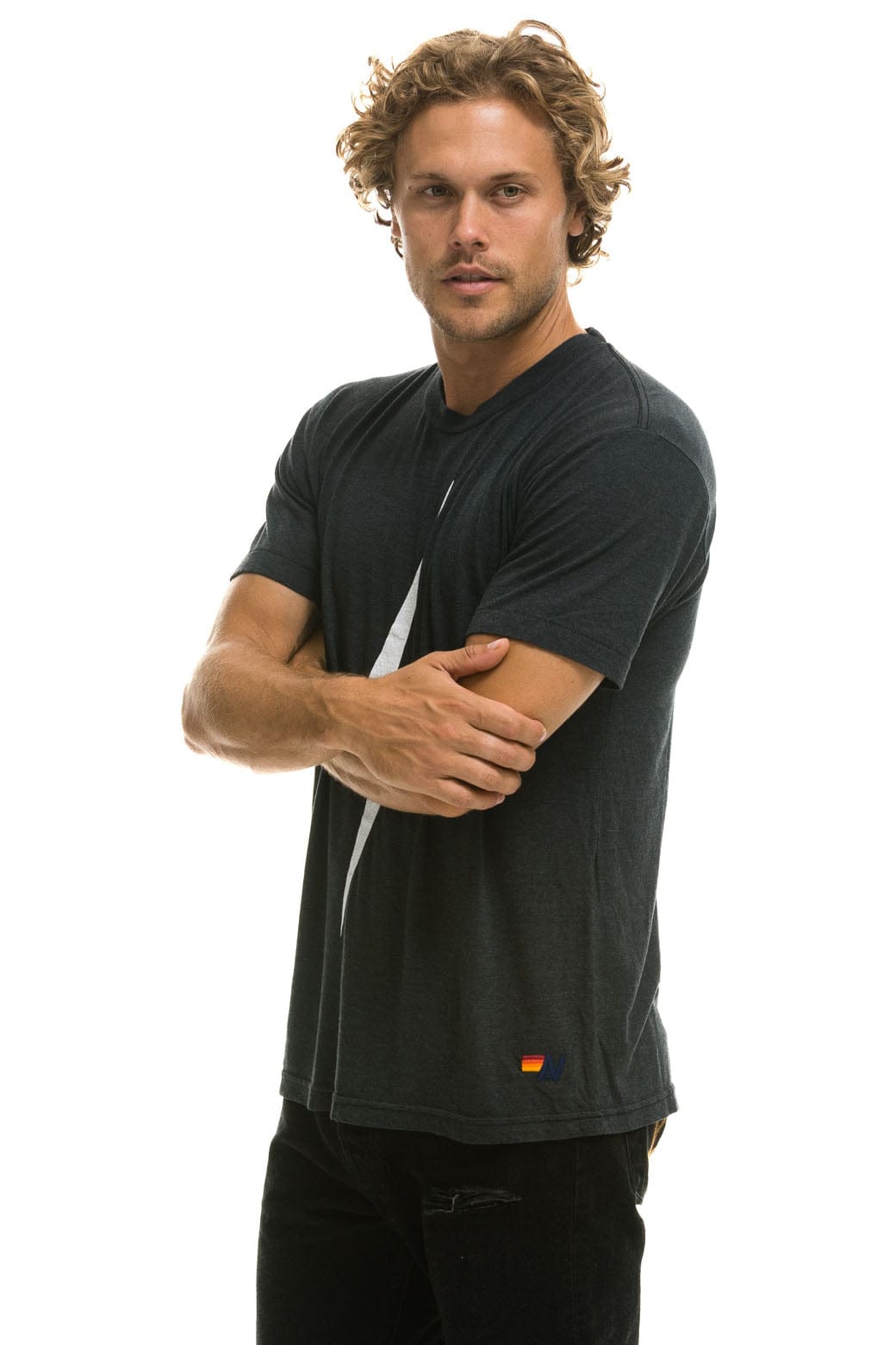 BOLT TEE - CHARCOAL - Image 3