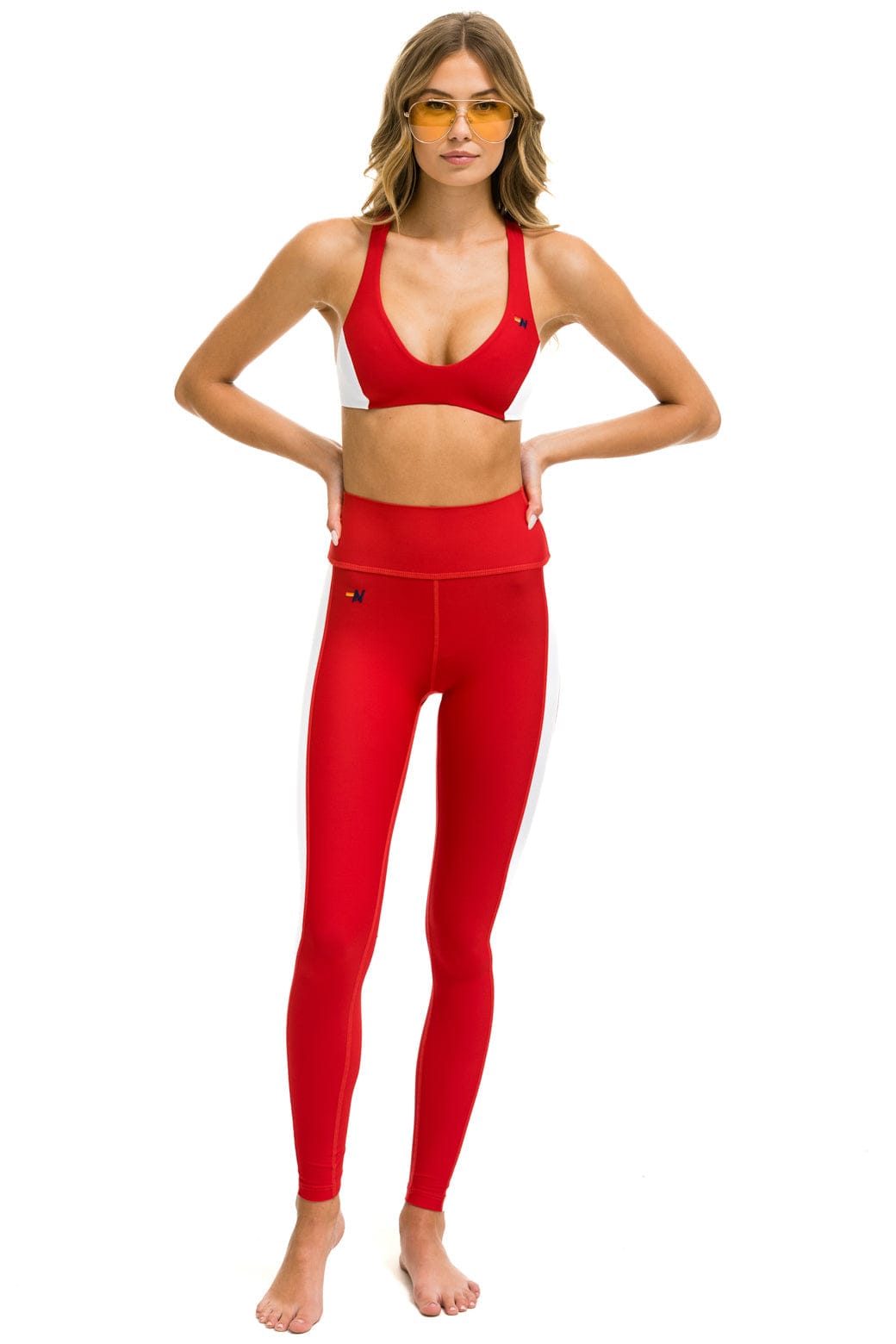 FULL LENGTH HI-RISE SPEED LEGGINGS - CHERRY - Image 2