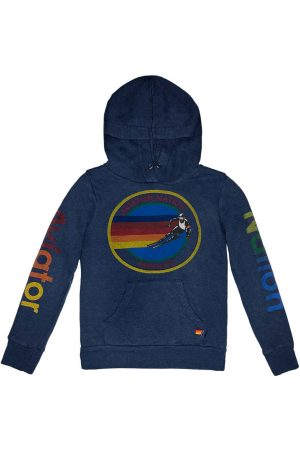 KID'S AVIATOR NATION ASPEN PULLOVER HOODIE - NAVY