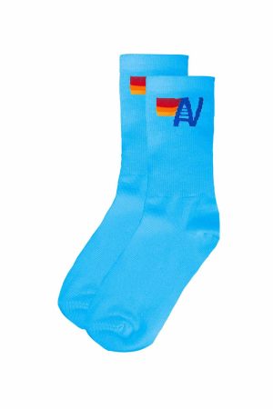 LOGO SOCK - SKY