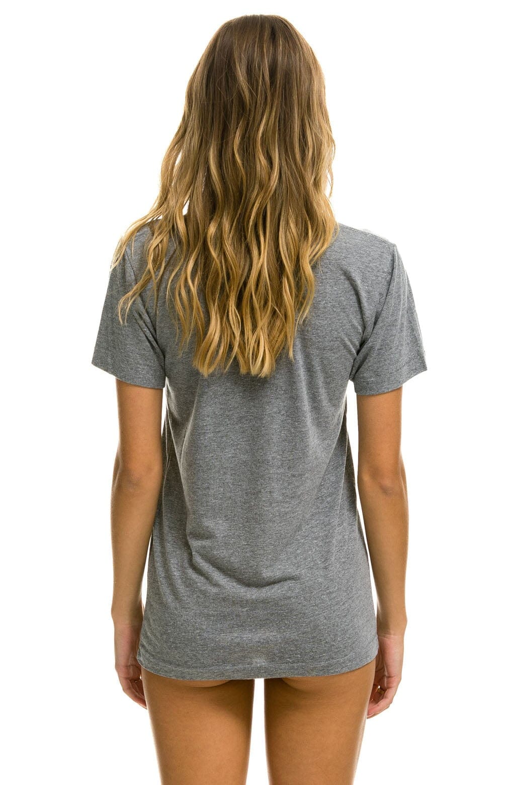 LOGO TEE - HEATHER GREY - Image 3