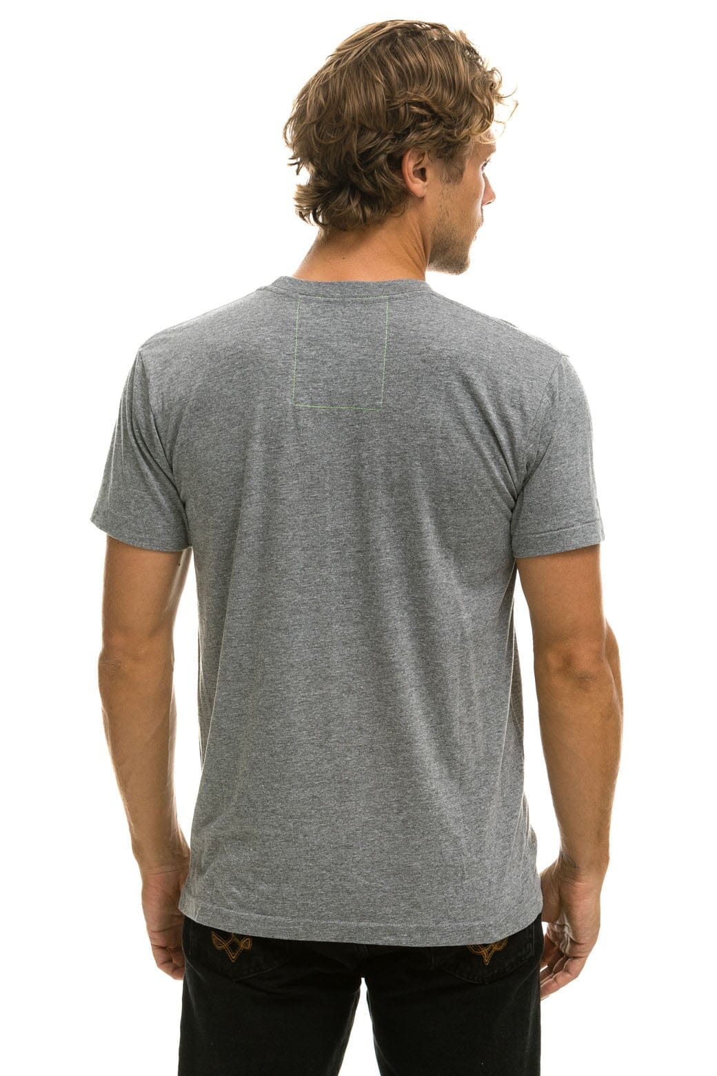 LOGO TEE - HEATHER GREY - Image 4