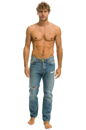 MEN'S CLASSIC STRAIGHT LEG DENIM JEAN - VINTAGE
