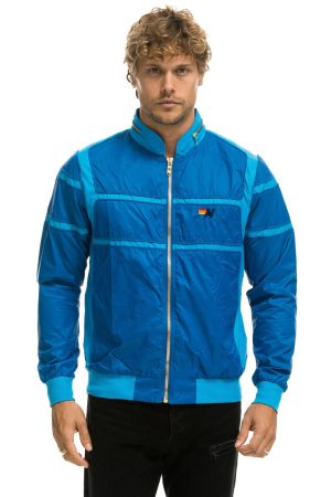 RACER JACKET - SNORKEL BLUE