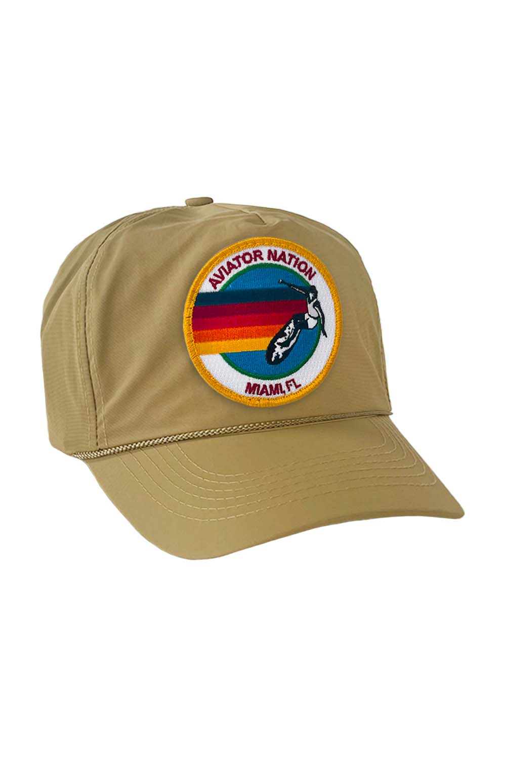 SIGNATURE MIAMI VINTAGE NYLON TRUCKER HAT - Image 6