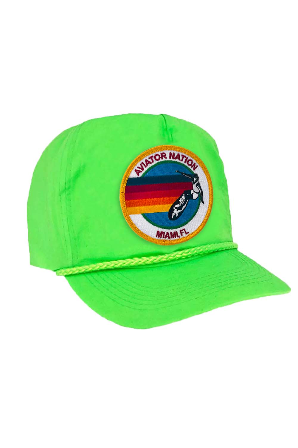 SIGNATURE MIAMI VINTAGE NYLON TRUCKER HAT - Image 3