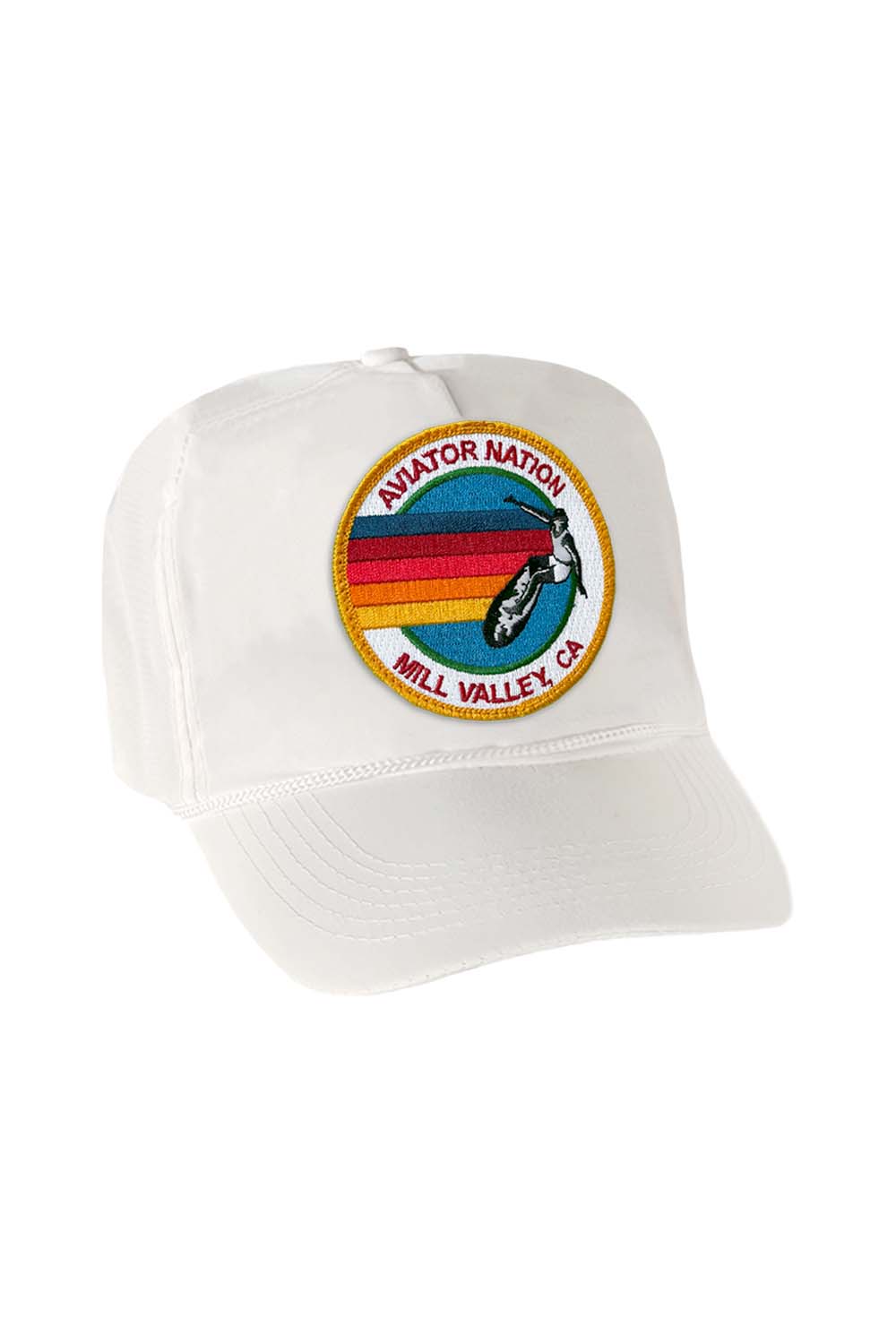 SIGNATURE MILL VALLEY VINTAGE NYLON TRUCKER HAT - Image 3