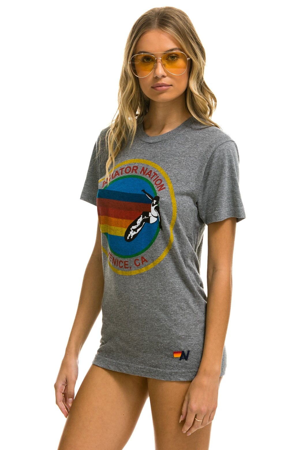 SIGNATURE TEE - HEATHER GREY - Image 3