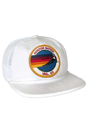 SIGNATURE VAIL - VINTAGE CORDUROY MESH TRUCKER