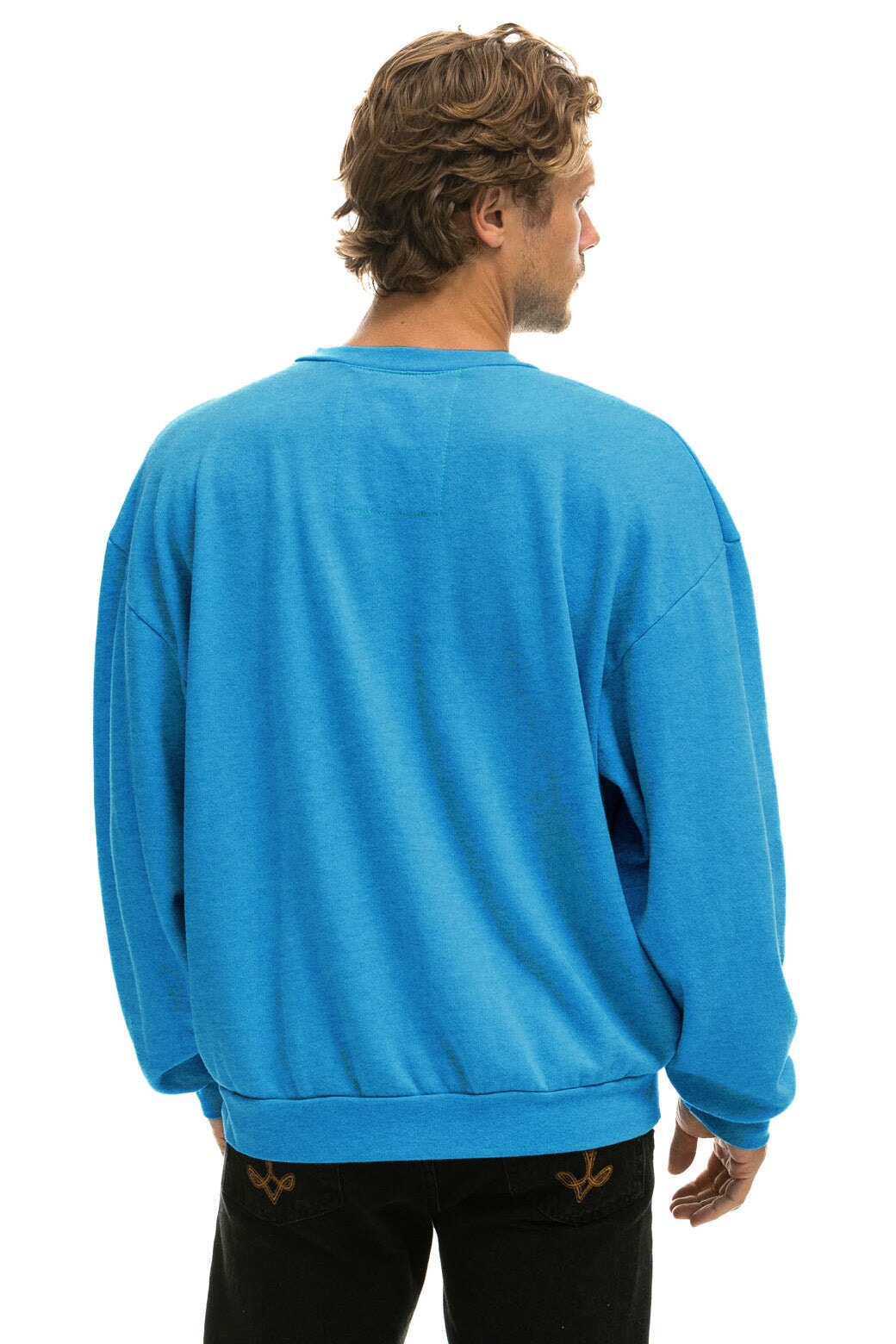 SMILEY 2 RELAXED SWEATSHIRT - OCEAN - Image 3