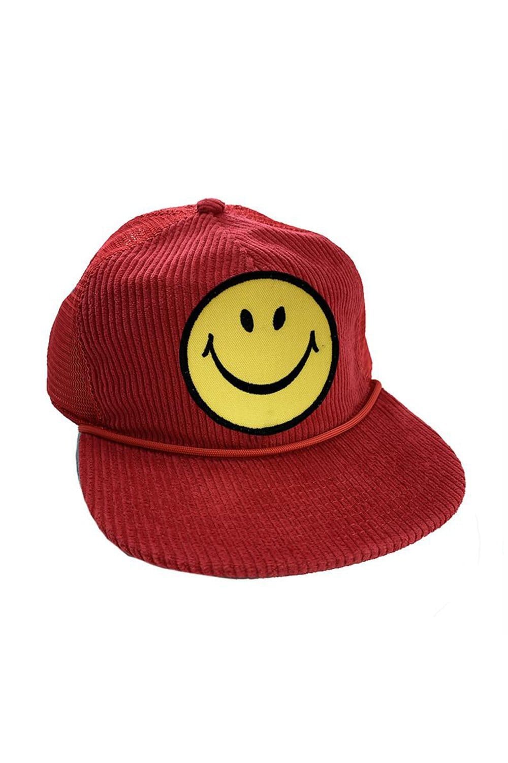 SMILEY - VINTAGE CORDUROY MESH TRUCKER HAT - Image 2