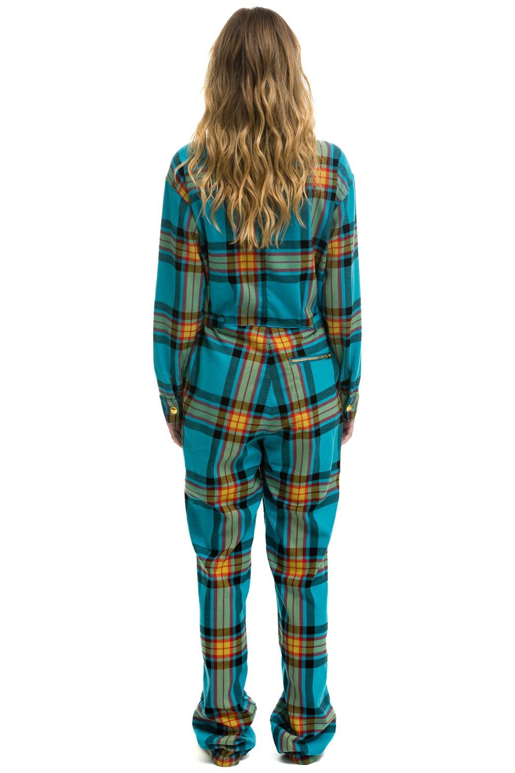 UNISEX PLAID FLIGHT SUIT - JACKSON PLAID - Image 6