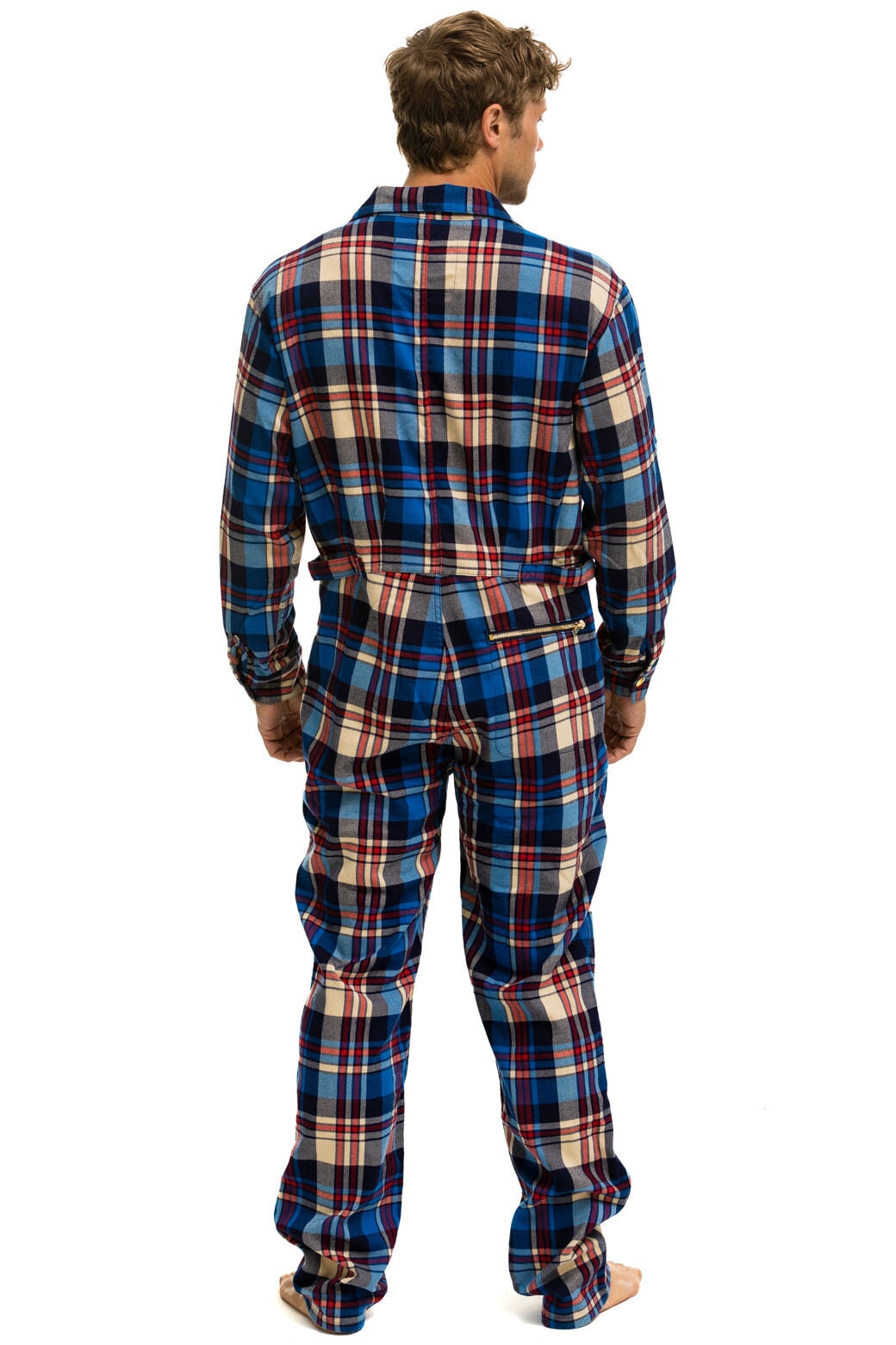 UNISEX PLAID FLIGHT SUIT - PATRIOT PLAID - Image 6