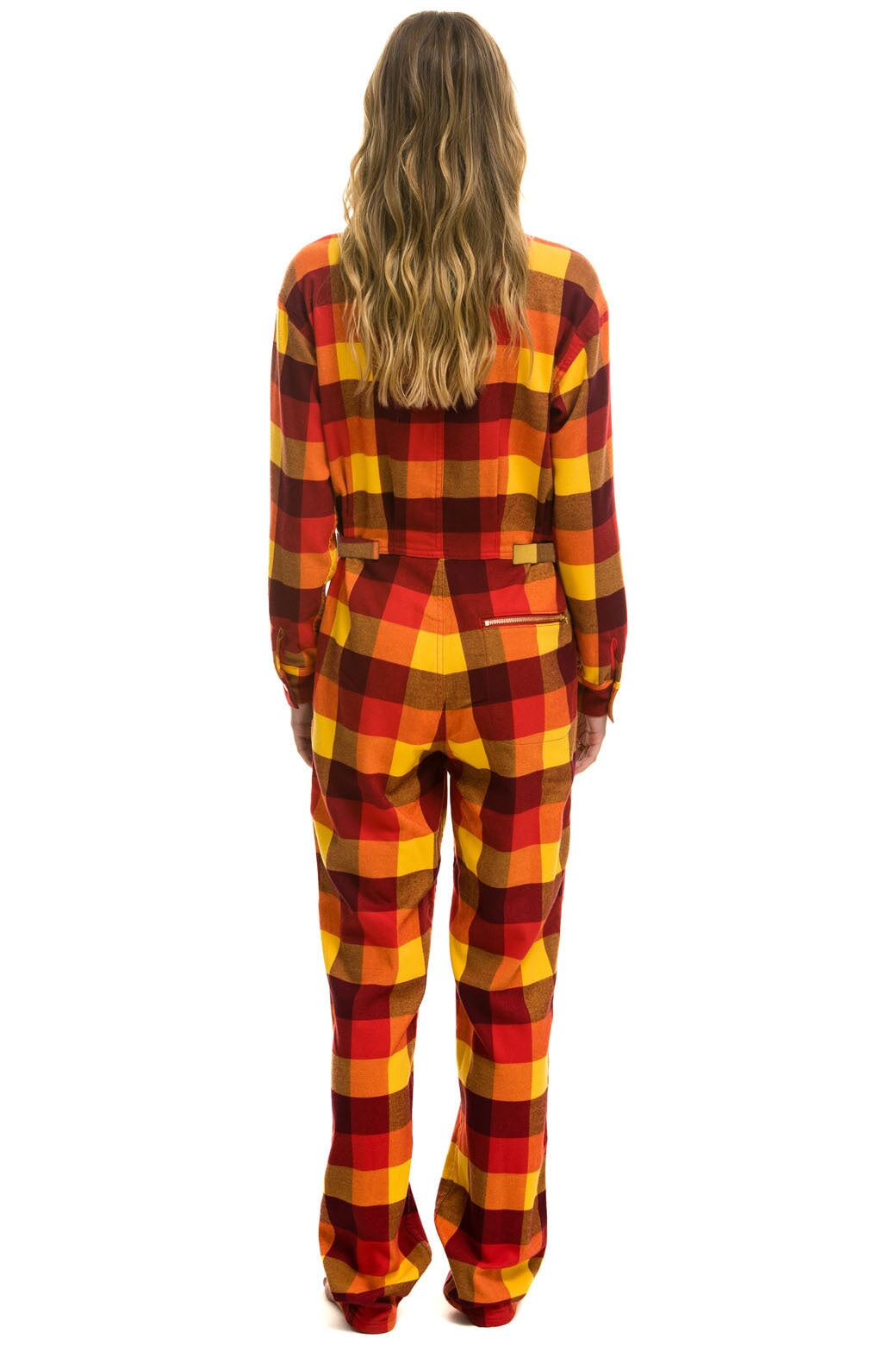 UNISEX PLAID FLIGHT SUIT - SURFY PLAID - Image 7
