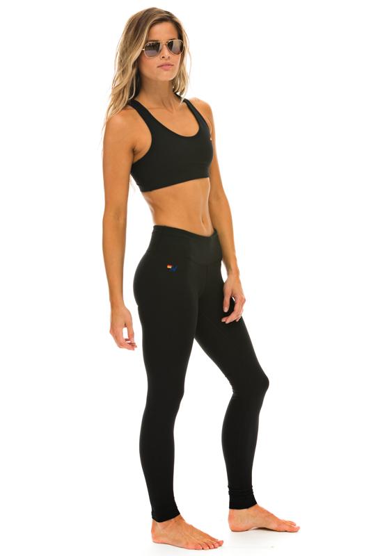 AVIATOR NATION FULL LENGTH LEGGINGS - BLACK - Image 3